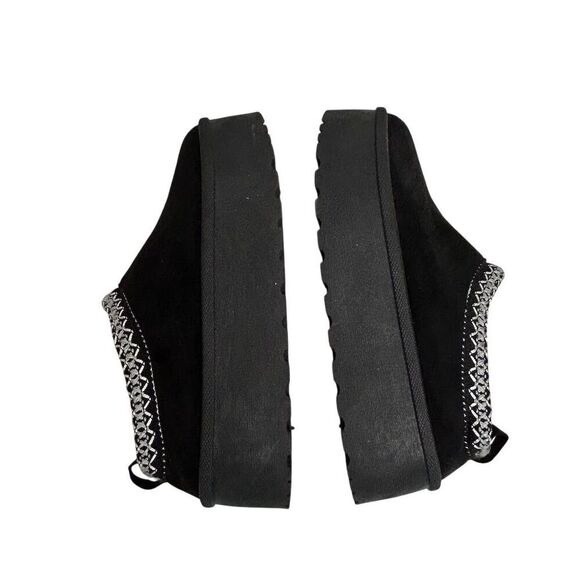 Olivia & Kate Women's Black Platform Clogs Size 6 Casual Shoes - Picture 4 of 9